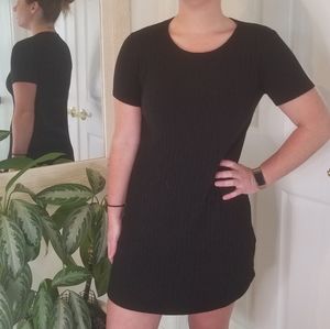 Abercrombie & Fitch Ribbed T-Shirt Dress